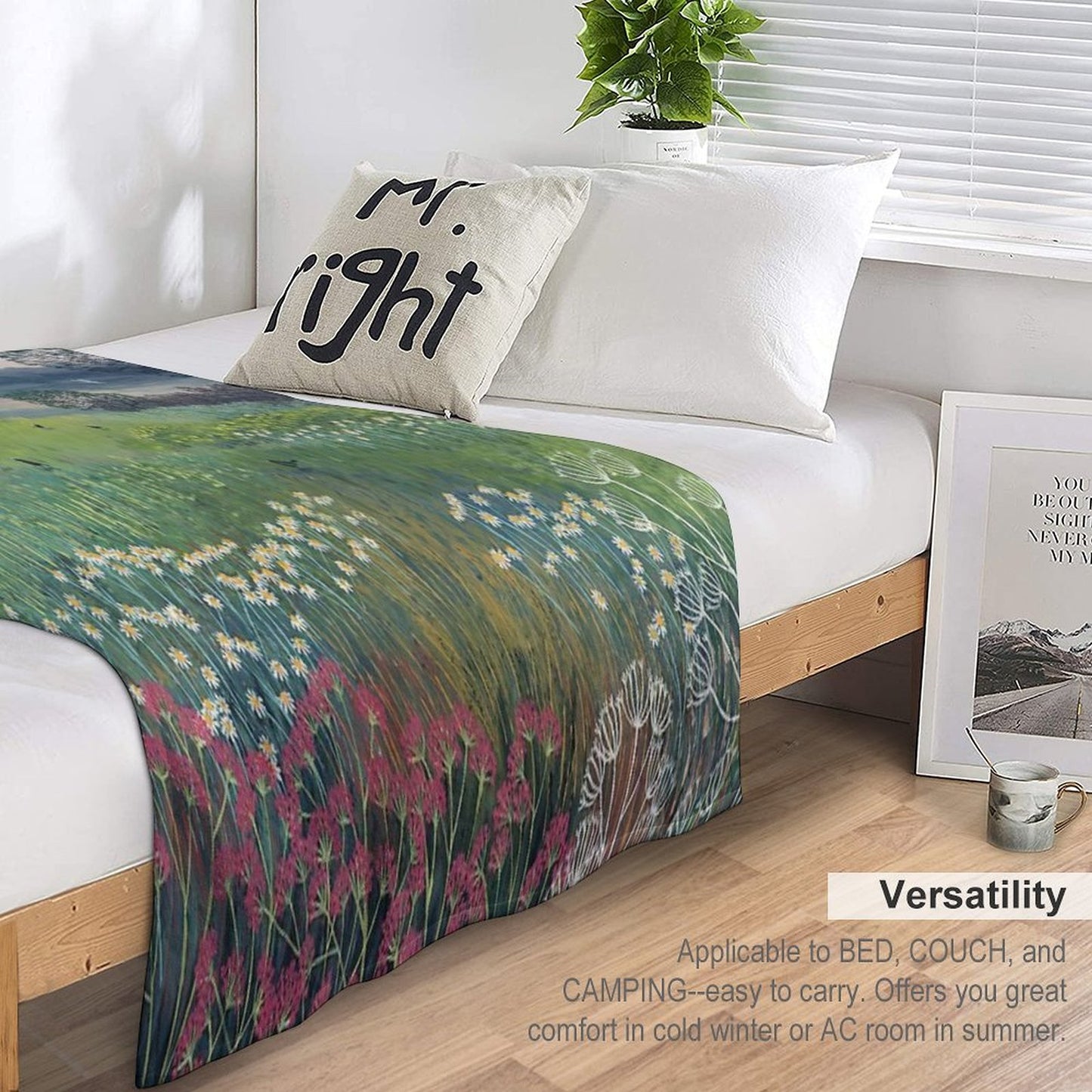 Summer's Eve Throw Blanket