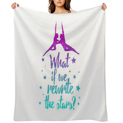 Greatest Showman Rewrite The Stars Throw Blanket
