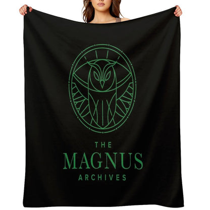 All Seeing Owl Throw Blanket