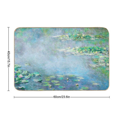 Monet Water Lilies  Nymphéas 1906  Stain-Proof Bath Mat