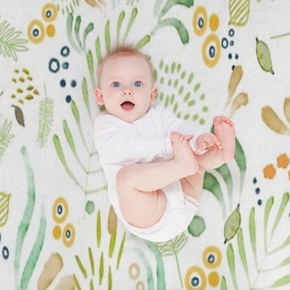 Lovely Green Throw Blanket