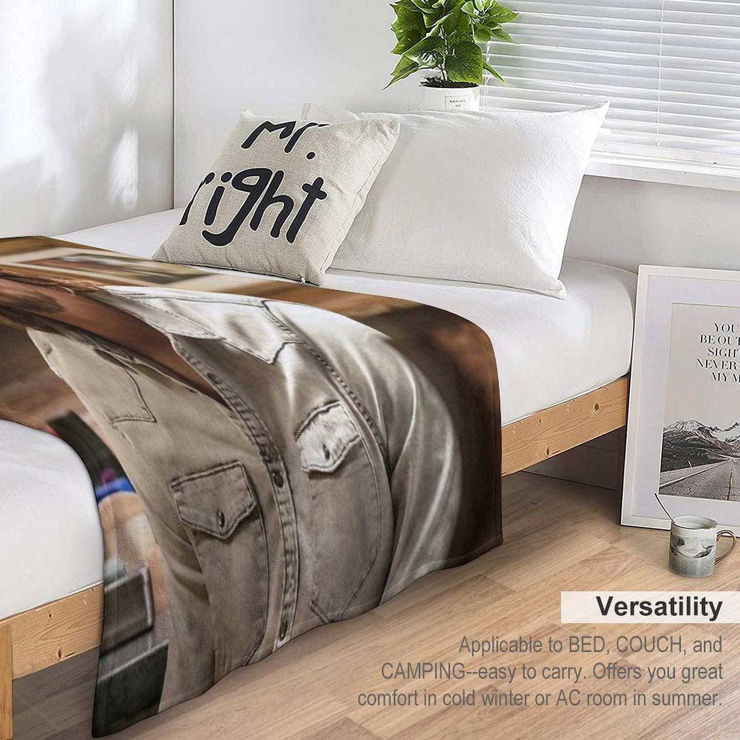 Kayce Dutton Throw Blanket