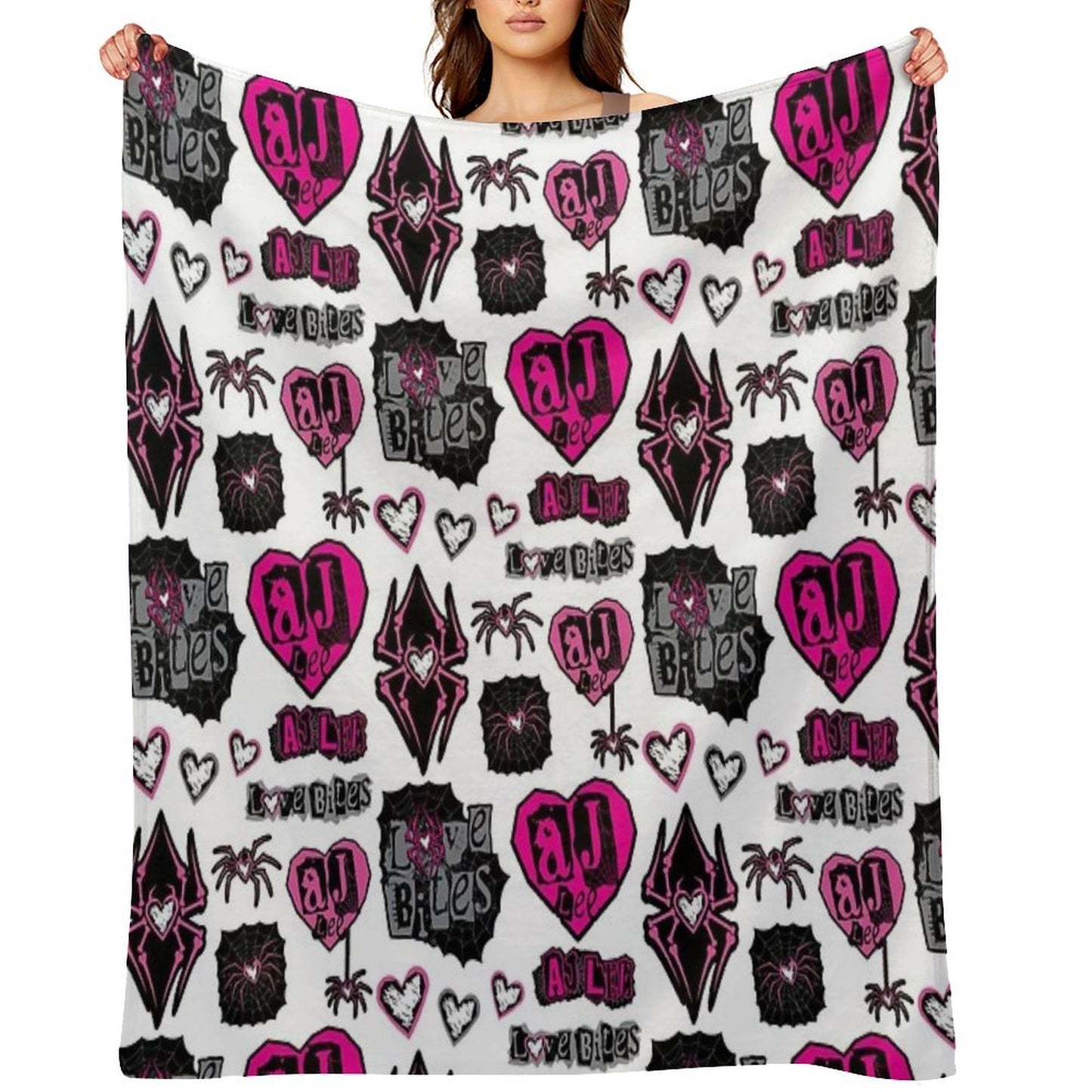 Love Bites Throw Blanket