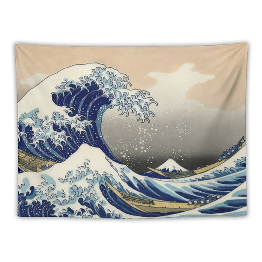 Hokusai (1760-1849) The Great Wave Off Kanagawa Tapestry