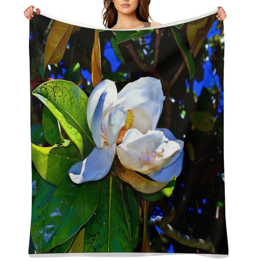 Magnolia Throw Blanket