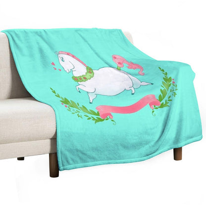 Opera Horse Throw Blanket