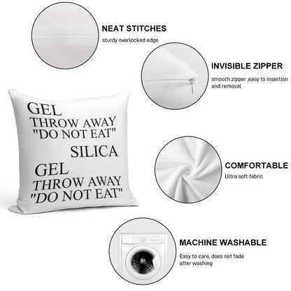 Silica Gel Soft Shrink-Resistant Throw Pillow