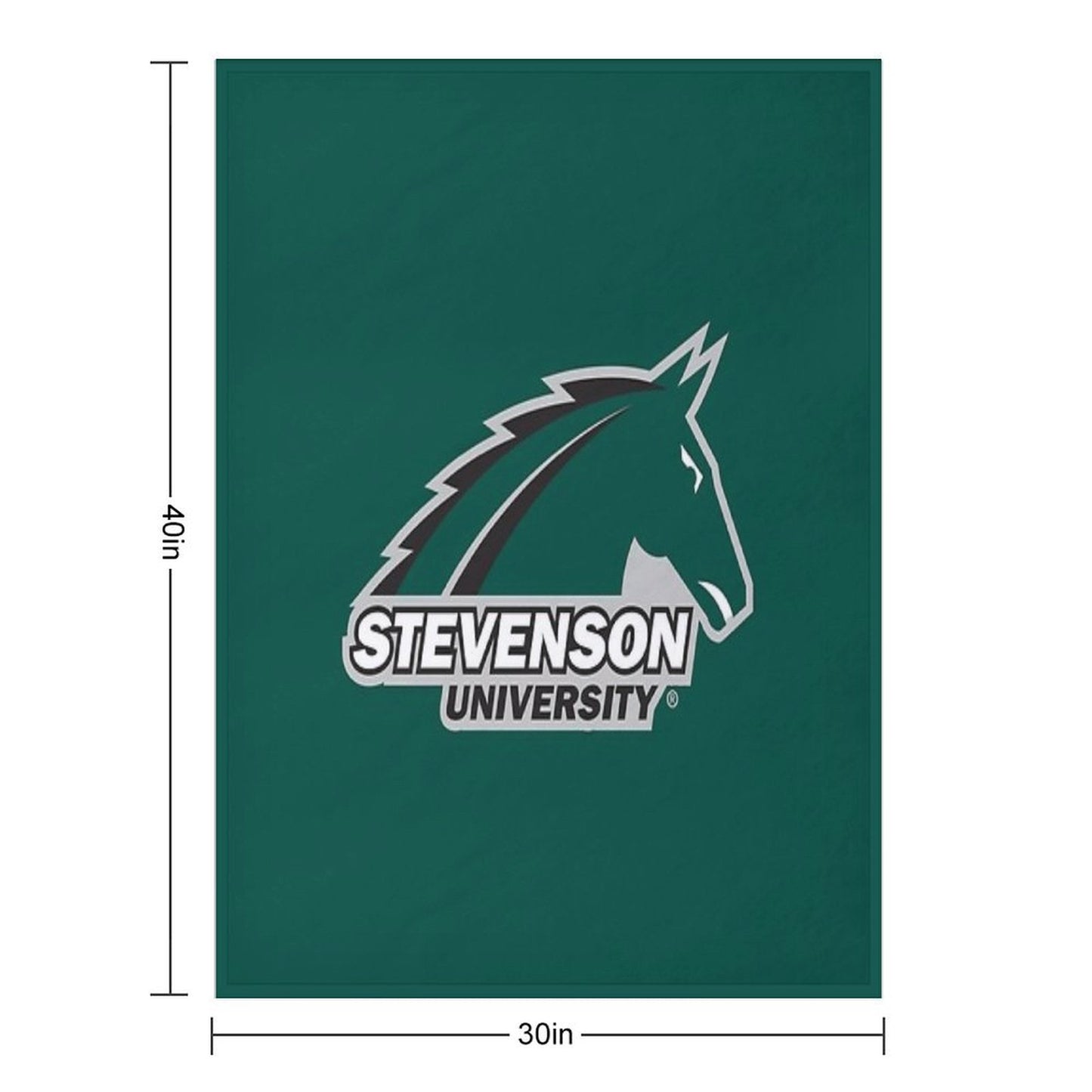 Stevenson University Throw Blanket