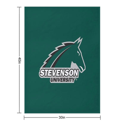 Stevenson University Throw Blanket