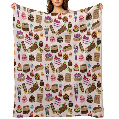Sweet Tooth Throw Blanket