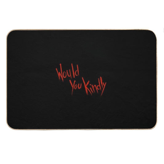 Would You Kindly Bath Mat