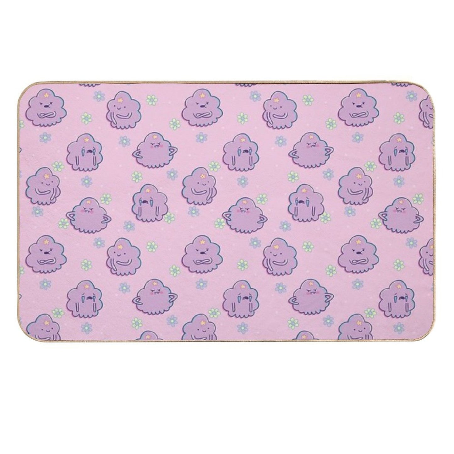 Lumpy Space Princess (Adventure Time)  Slip-Resistant Bath Mat