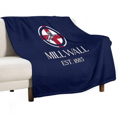 Millwall England Throw Blanket