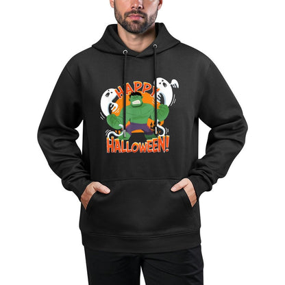 Marvel Hulk Happy Halloween Kangaroo Pocket Hoodie