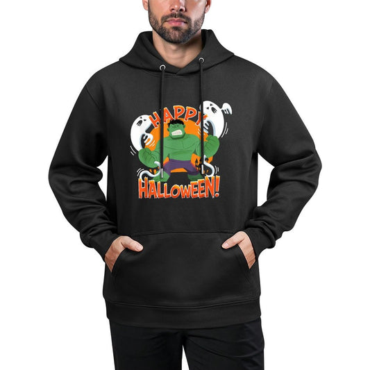 Marvel Hulk Happy Halloween Kangaroo Pocket Hoodie