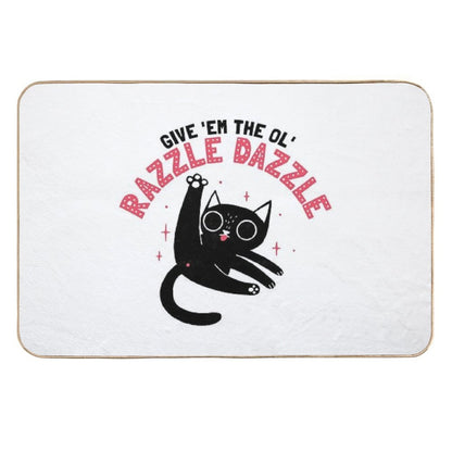 The Ol' Razzle Dazzle  Easy Maintenance Bath Mat