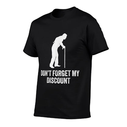 Funny Old Man Gag Old Person Older People Men Dad Birthday T-Shirt