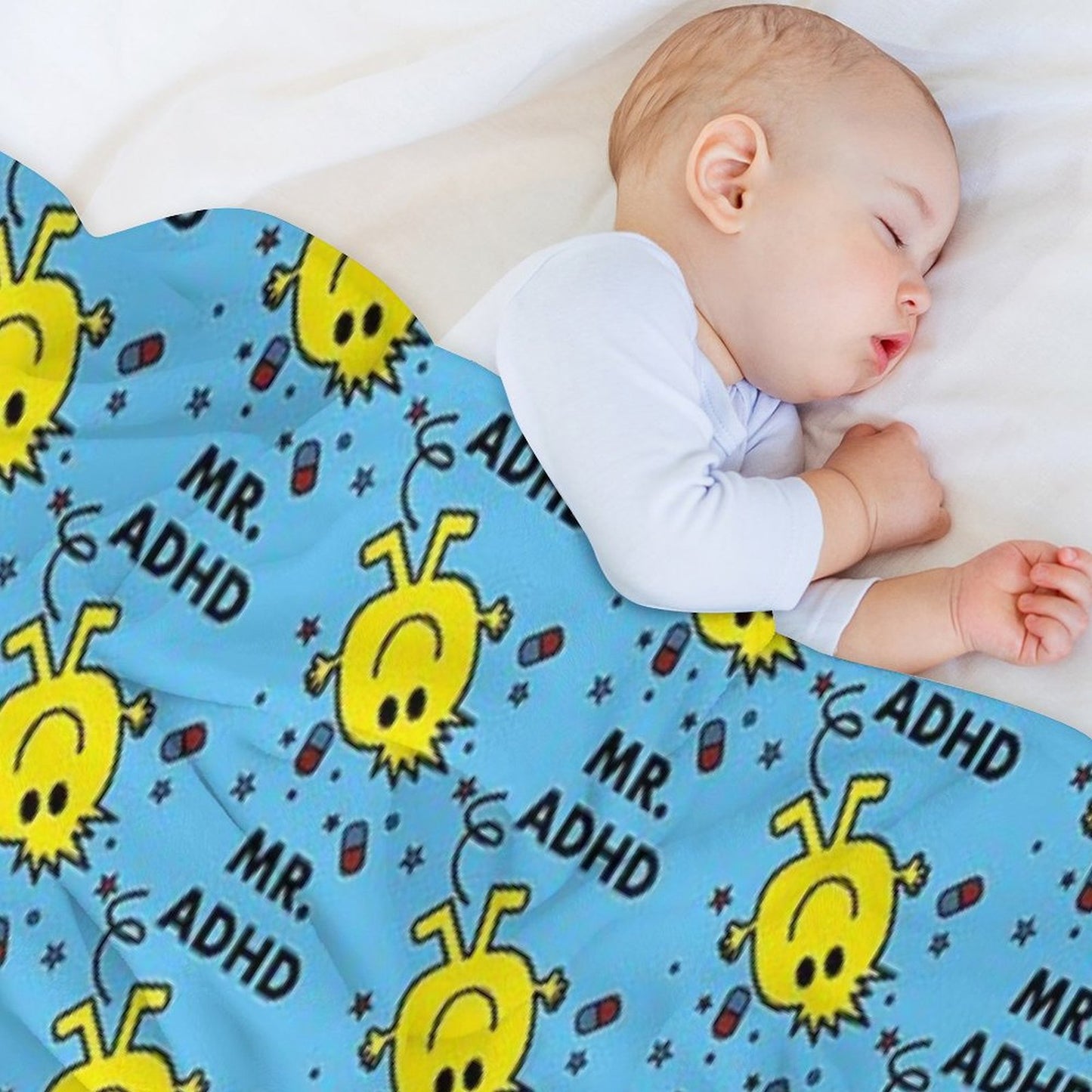 MR ADHD Throw Blanket