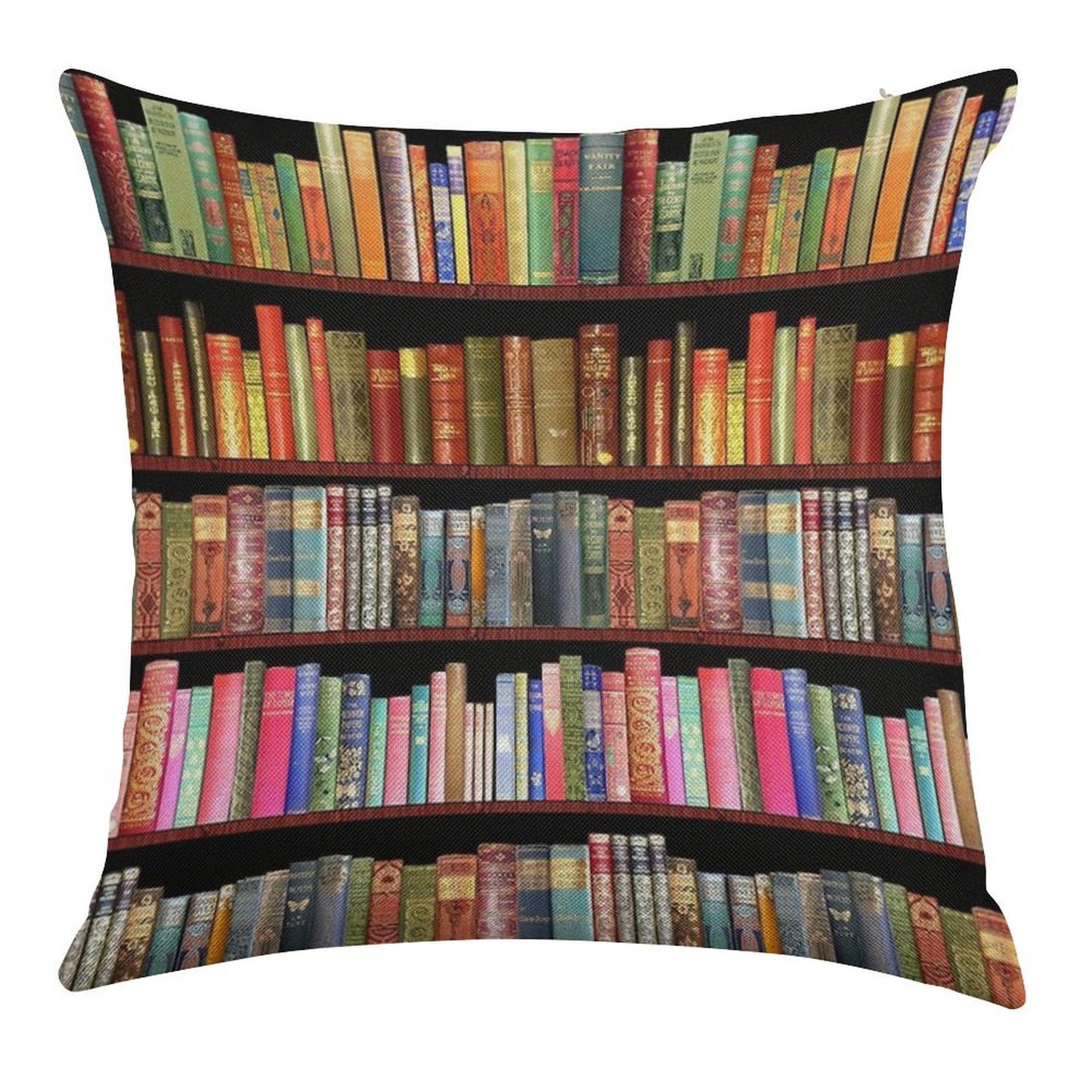 Jane Austen Antique Books, British Antique Books Linen Throw Pillow Cover