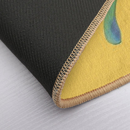 Bold And Brash Pin Button Bath Mat