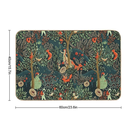 Whimsical Wonderland  Anti-Trip Bath Mat