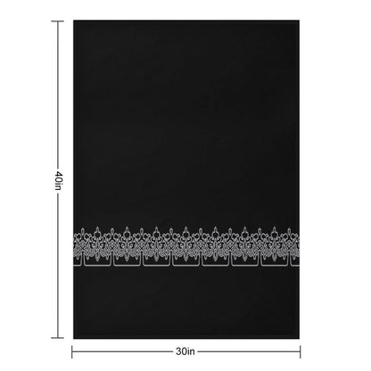 Nier Automata - 2B's Dress Throw Blanket