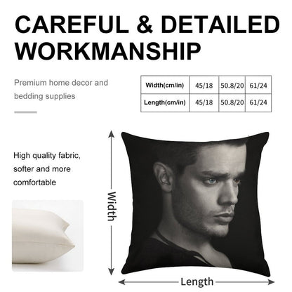 Jace Wayland S2 Linen Throw Pillow Cover