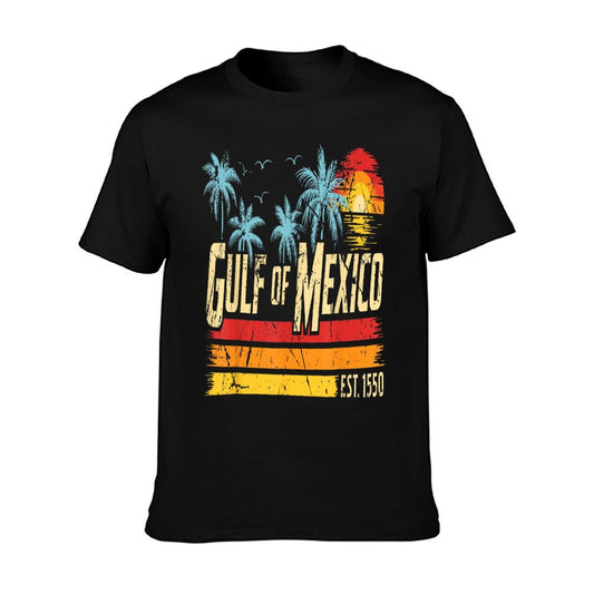 Gulf of Mexico Forever Retro Vintage Beach Mens Women T-Shirt