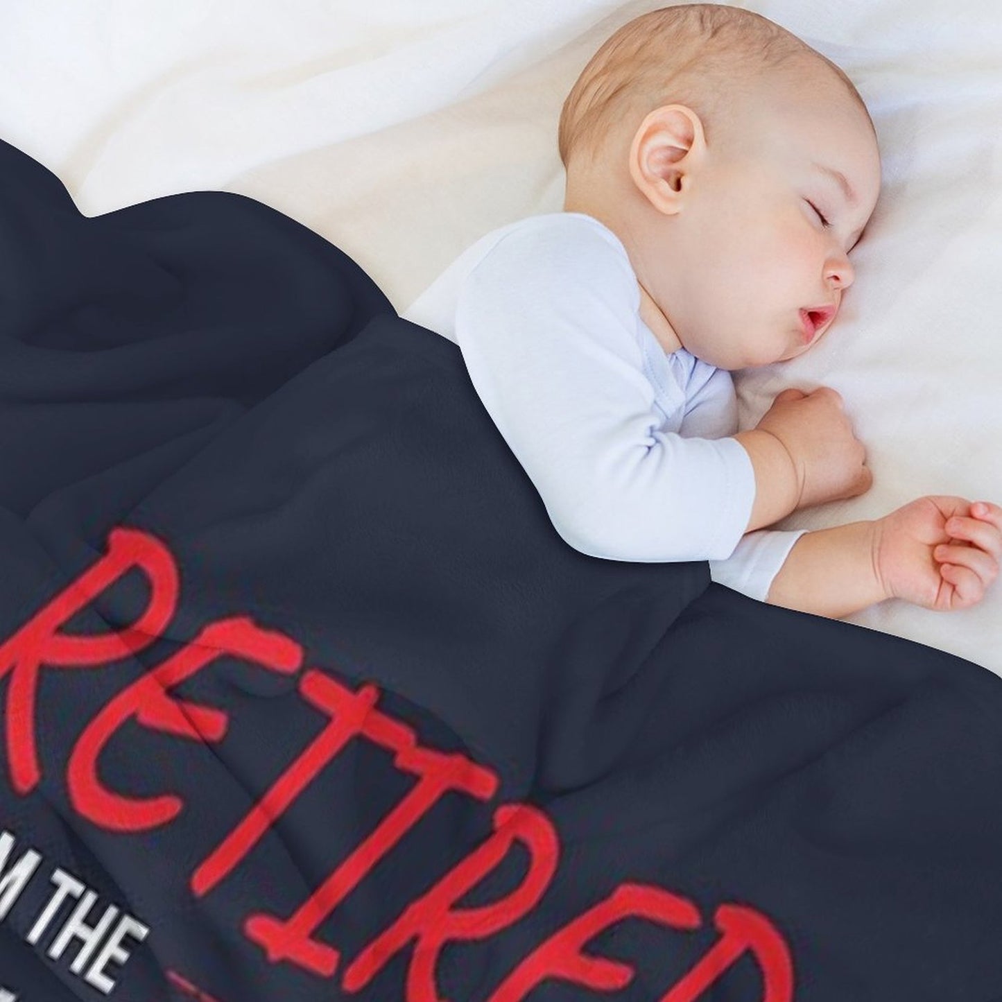 Retired Postal Worker Throw Blanket