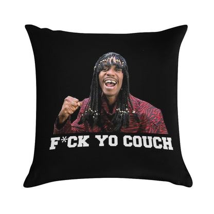 Fck Yo Couch Soft Luxury Feel Throw Pillow