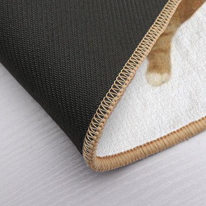 Cat Loaf Durable Bath Mat