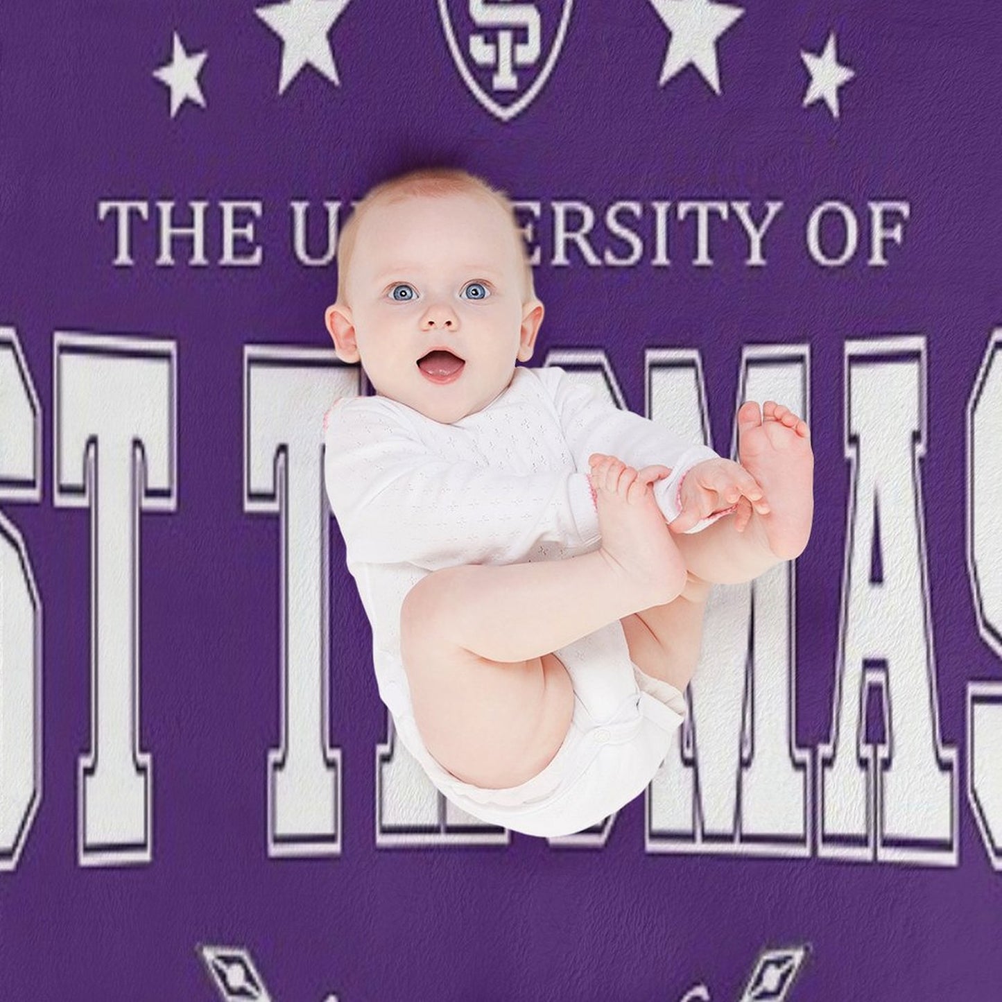 University Of St Thomas Throw Blanket