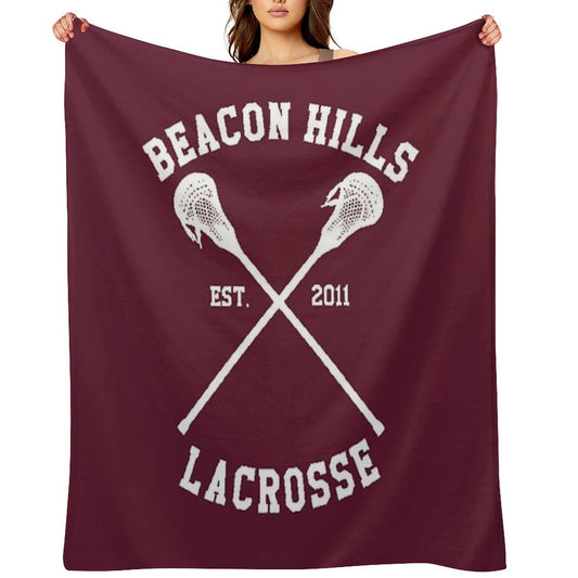 Beacon Hills Lacrosse - Teen Wolf Throw Blanket
