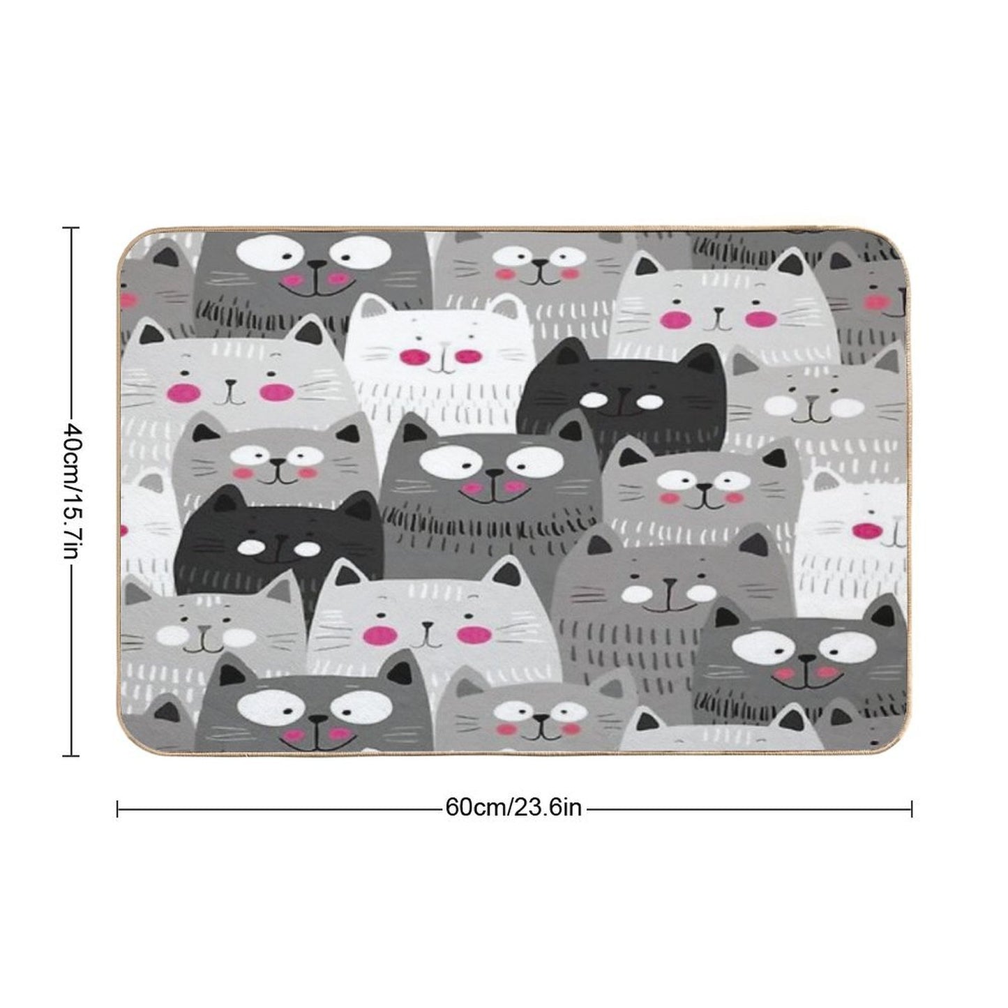 Cats Bath Mat