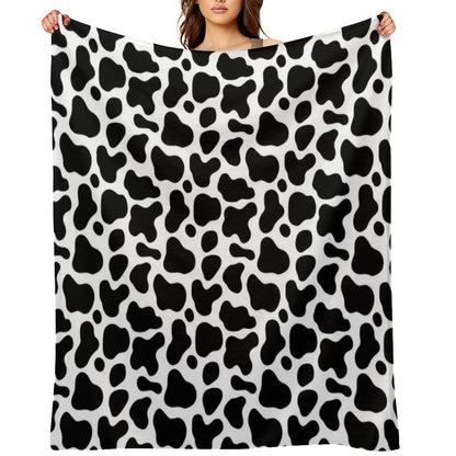 COW PRINT PATTERN Throw Blanket