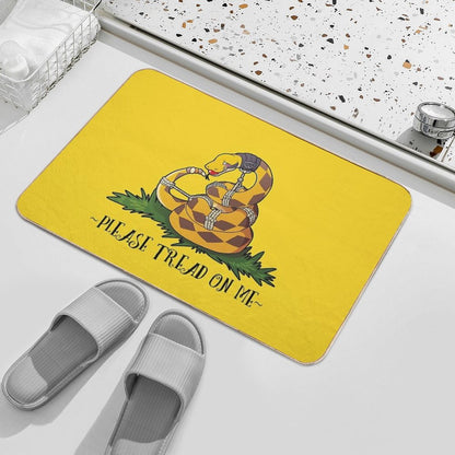 Please Tread On Me Bath Mat