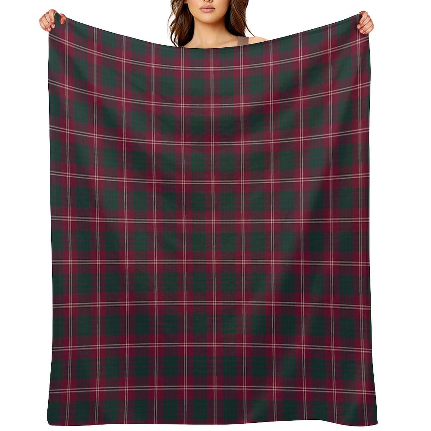 Clan Crawford Tartan Throw Blanket