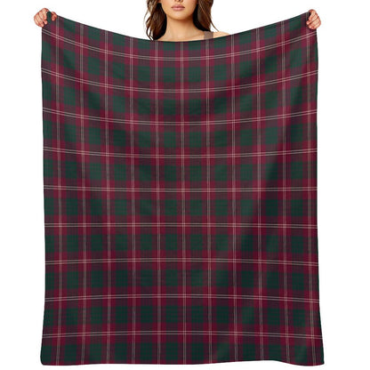 Clan Crawford Tartan Throw Blanket