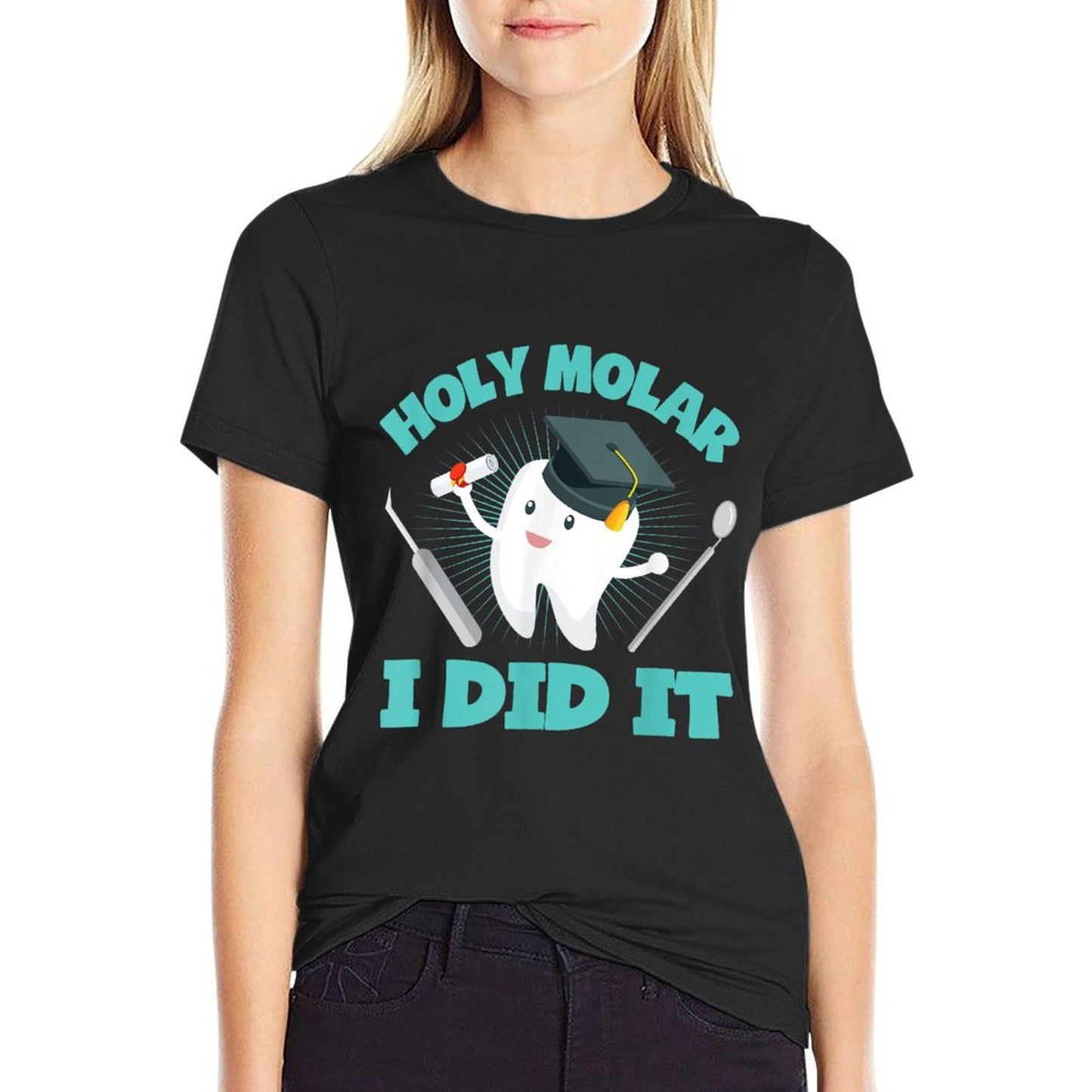 Cute Dental Hygienist Graduate Gift Dentist Graduation T-Shirt
