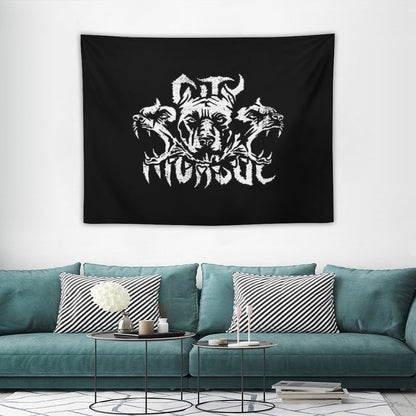Three Hell's Dogs Tapestry