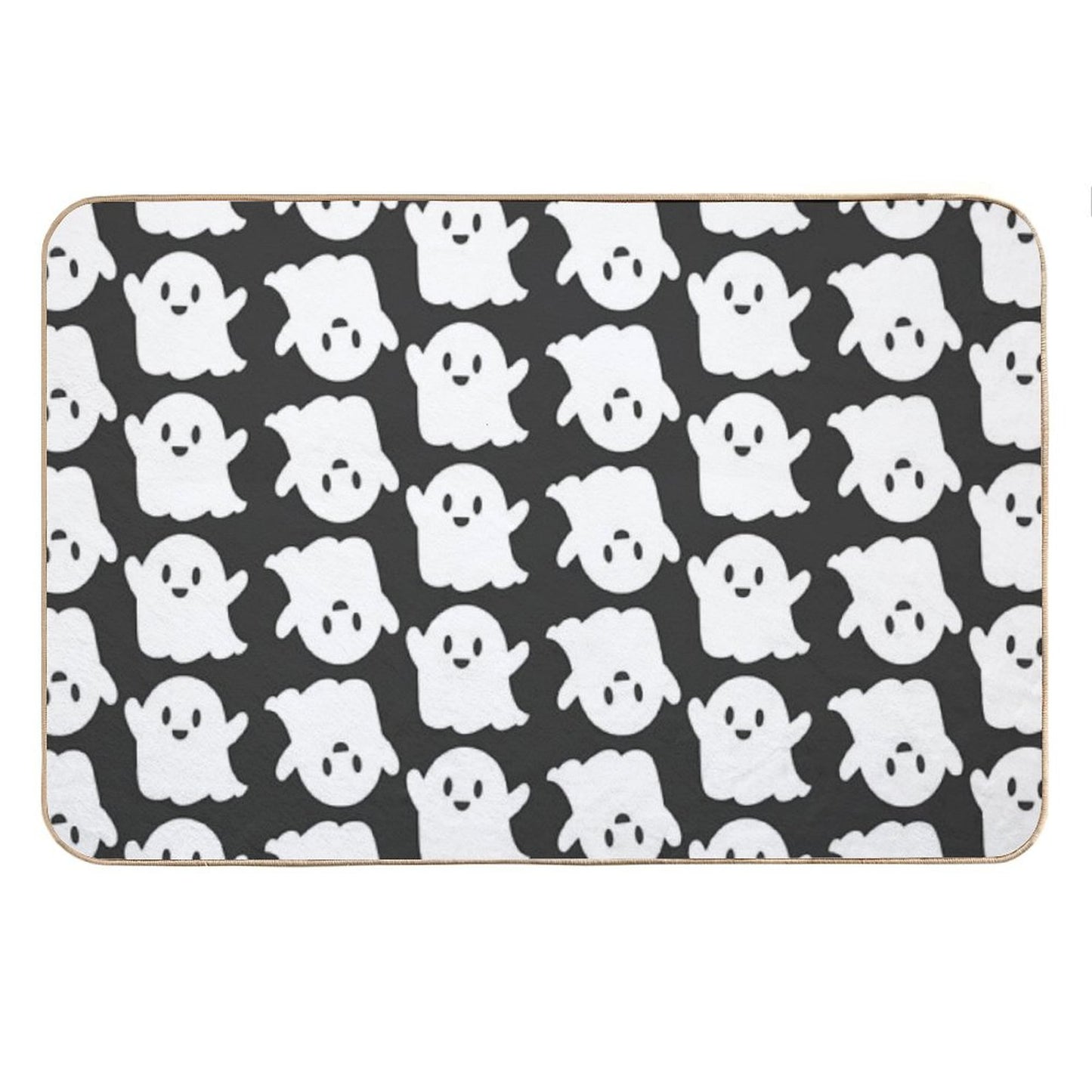 Cute Ghosts Bath Mat