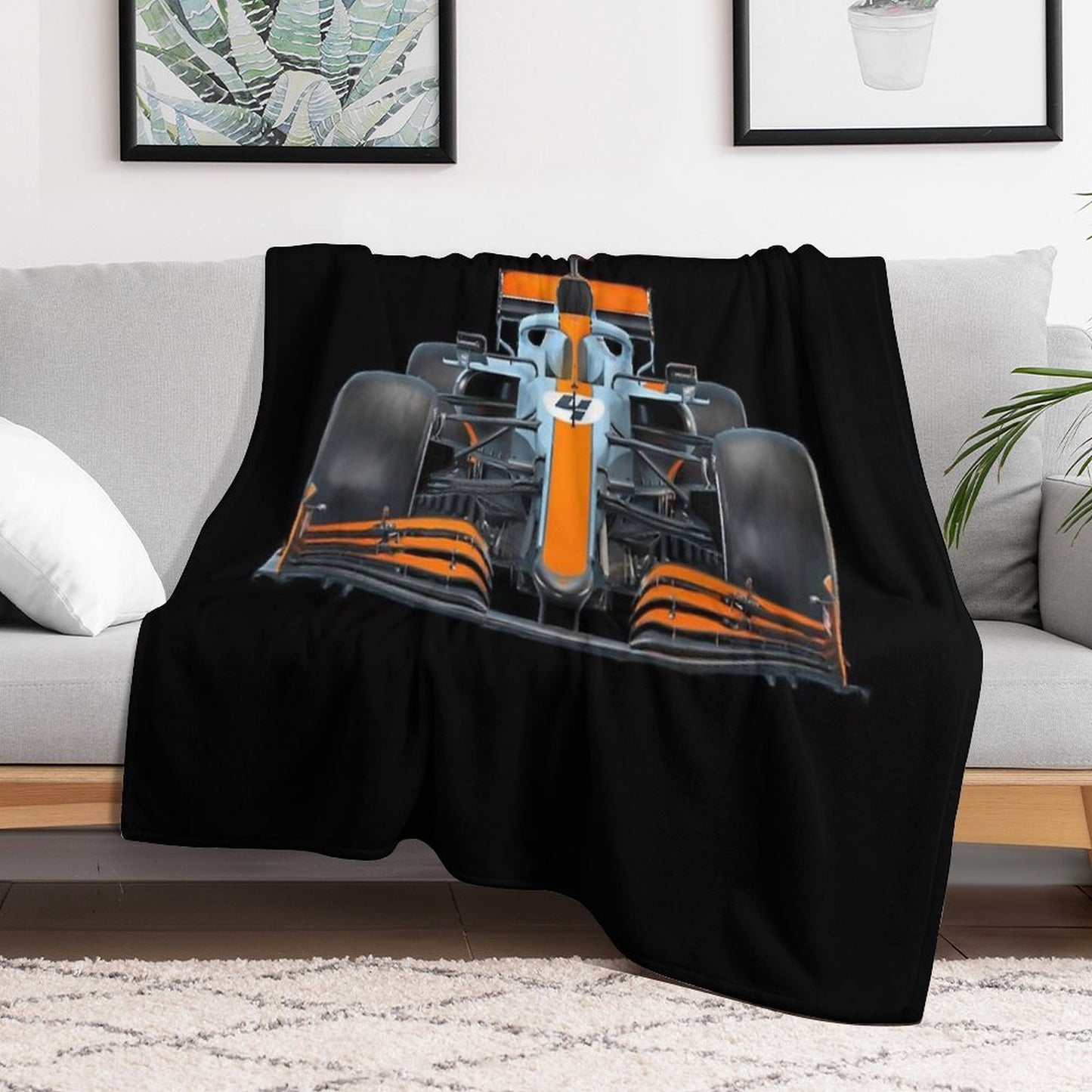 McLaren Retro Livery Throw Blanket
