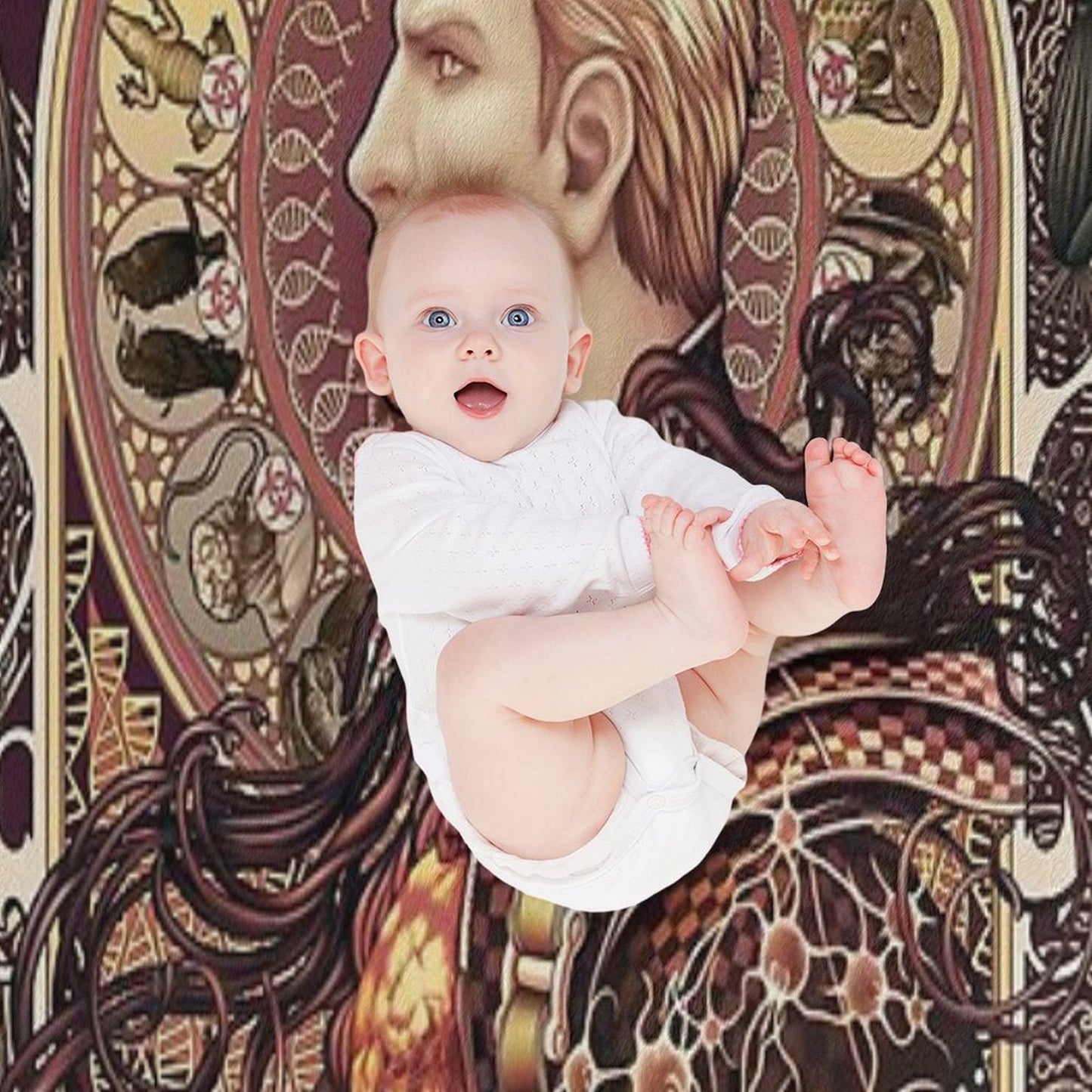 Biohazard Zodiac Throw Blanket