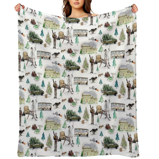 Lampoons Christmas Throw Blanket