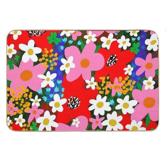 Flower Power! Bath Mat