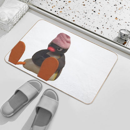 Shower Pingu Mood Bath Mat