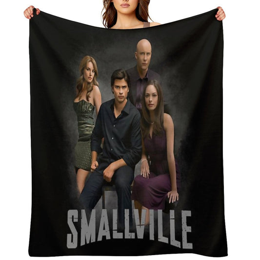 Smallville Group Throw Blanket