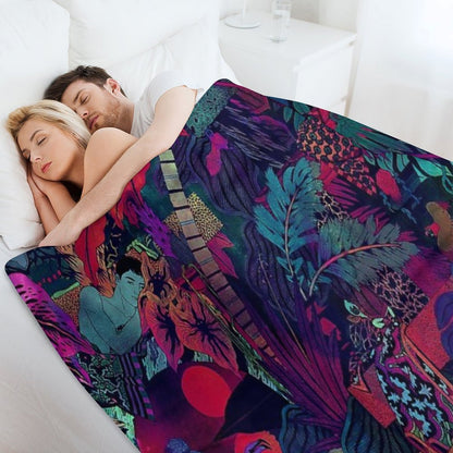 Glass Animals Throw Blanket