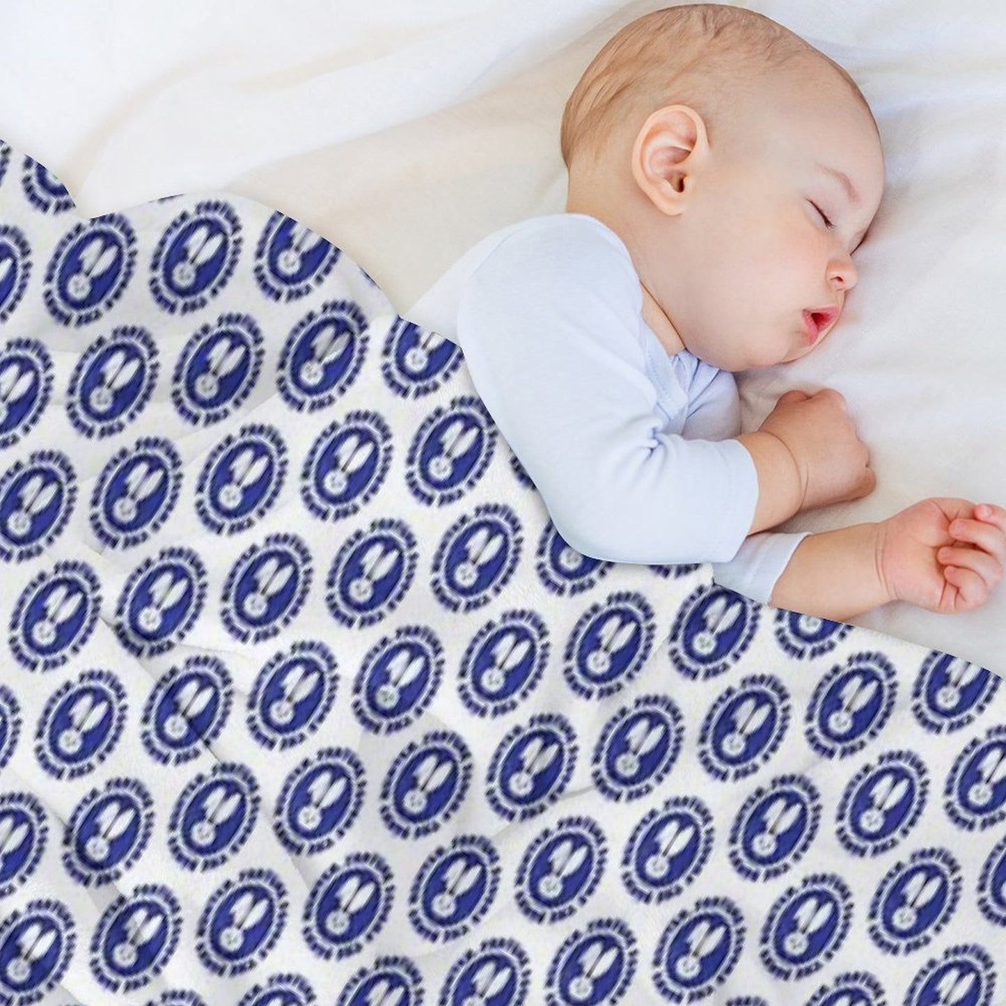 Fortune Favors The Bunny Hunter Throw Blanket