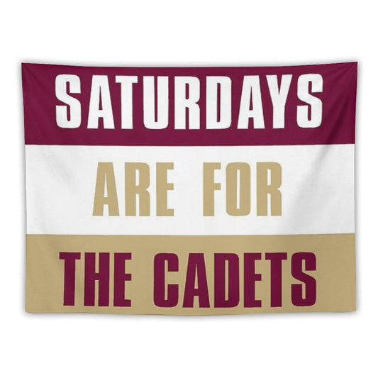 Saturdays Are for The Cadets, Norwich University  – The Military College of Vermont Tapestry